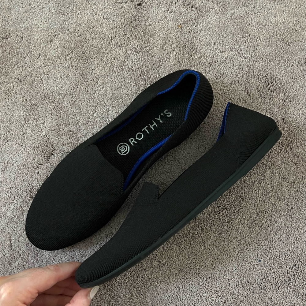 Rothys The Loafer - Black loafers size 10